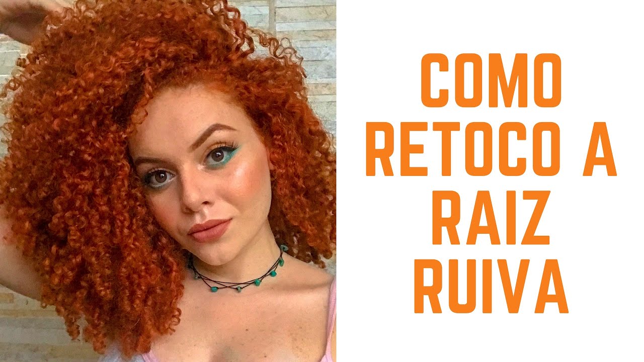 RETOQUE DE RAIZ RUIVA EM CASA COM MAXTOM 7.4 + COMO IGUALO A COR