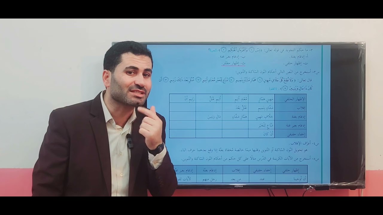 إجابة أسئلة درس سورة يونس(1-6)، د. حسان فرج الله، مادة التربية الإسلامية للصف الحادي عشر.