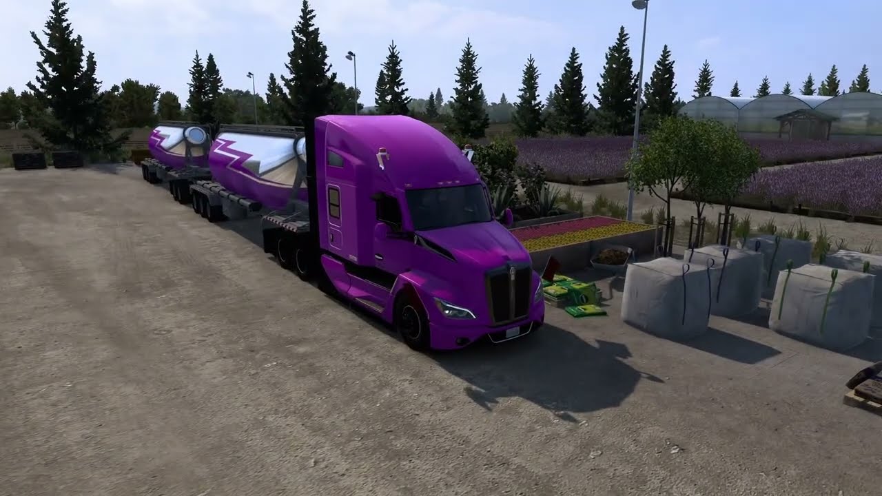 Kenworth T680| Moviendo 36 toneladas de arena | American Truck Simulator | #196