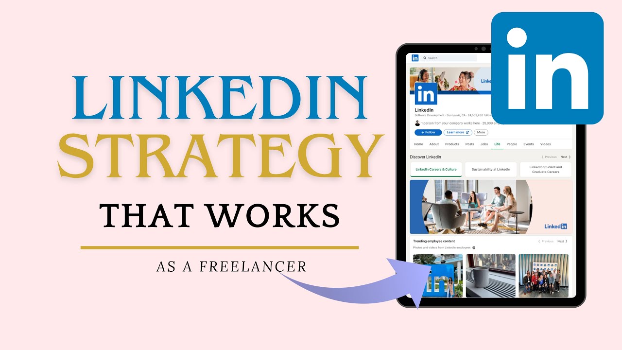 A Simple LinkedIn Strategy to Get Clients | Virtual Assistant (Beginner Guide)