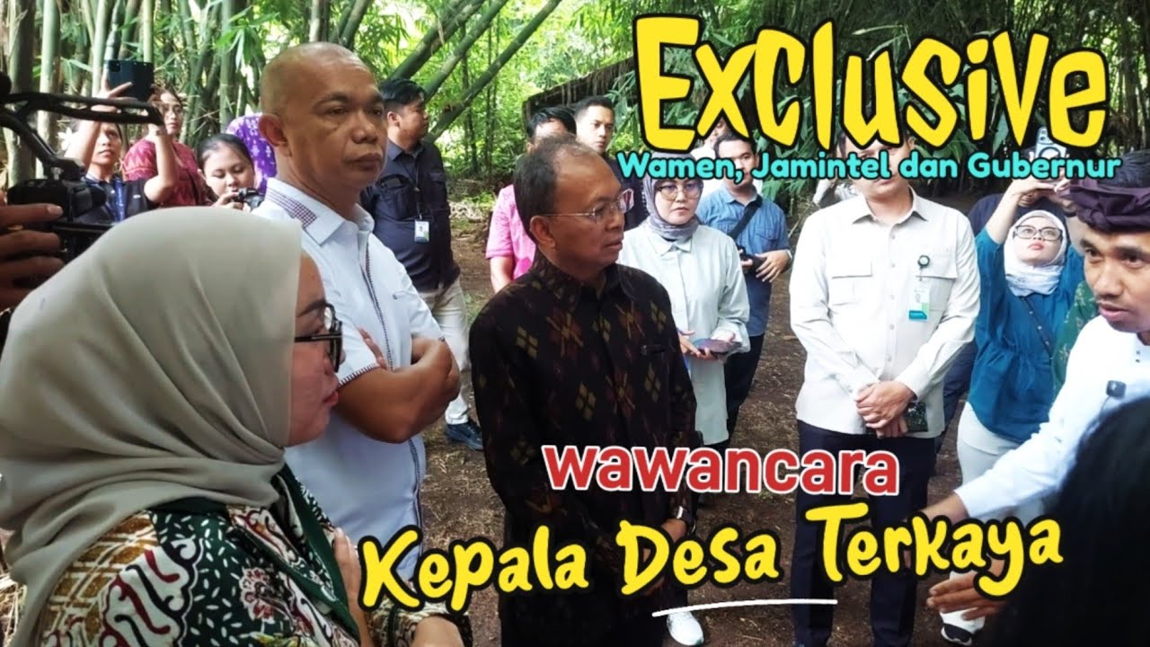 Geger !!! JAMINTEL, WAMEN KOPERASI DAN GUBERNUR MENDENGAR KISAH SUJSES DESA TERKAYA DI DUNIA