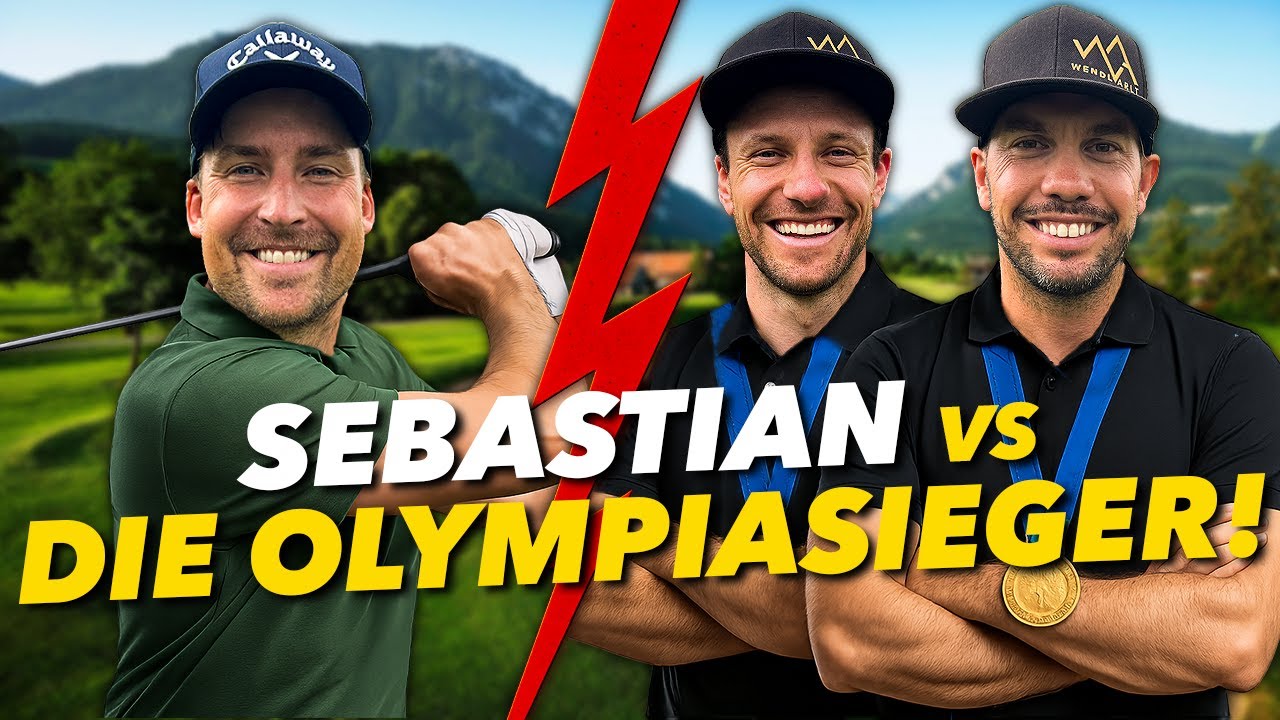 Golf gegen zwei der besten Sportler Deutschlands! 🏅 Tobi Wendl und Tobi Arlt