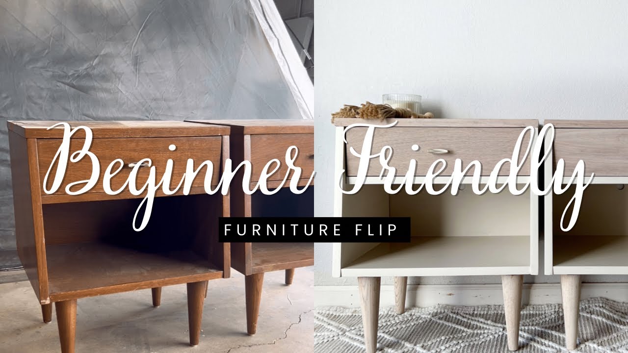 4 FURNITURE FLIPPING TIPS FOR BEGINNERS // Beginner Friendly Furniture Flip