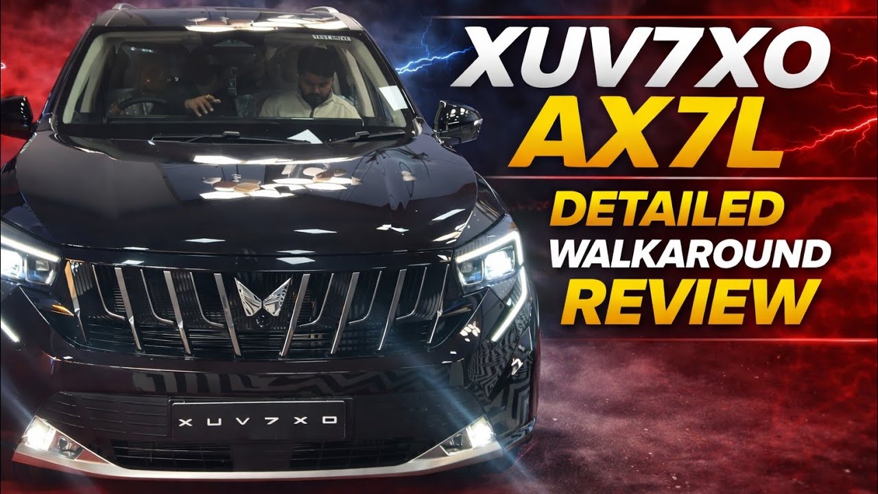 Mahindra Xuv 7xo Ax7l🔥... Detailed Walkaround 🤯