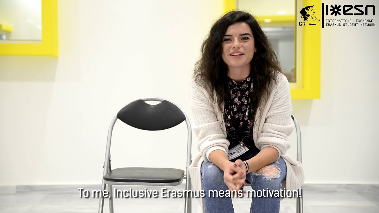 What does Inclusive Erasmus mean to you? - ESN Greece