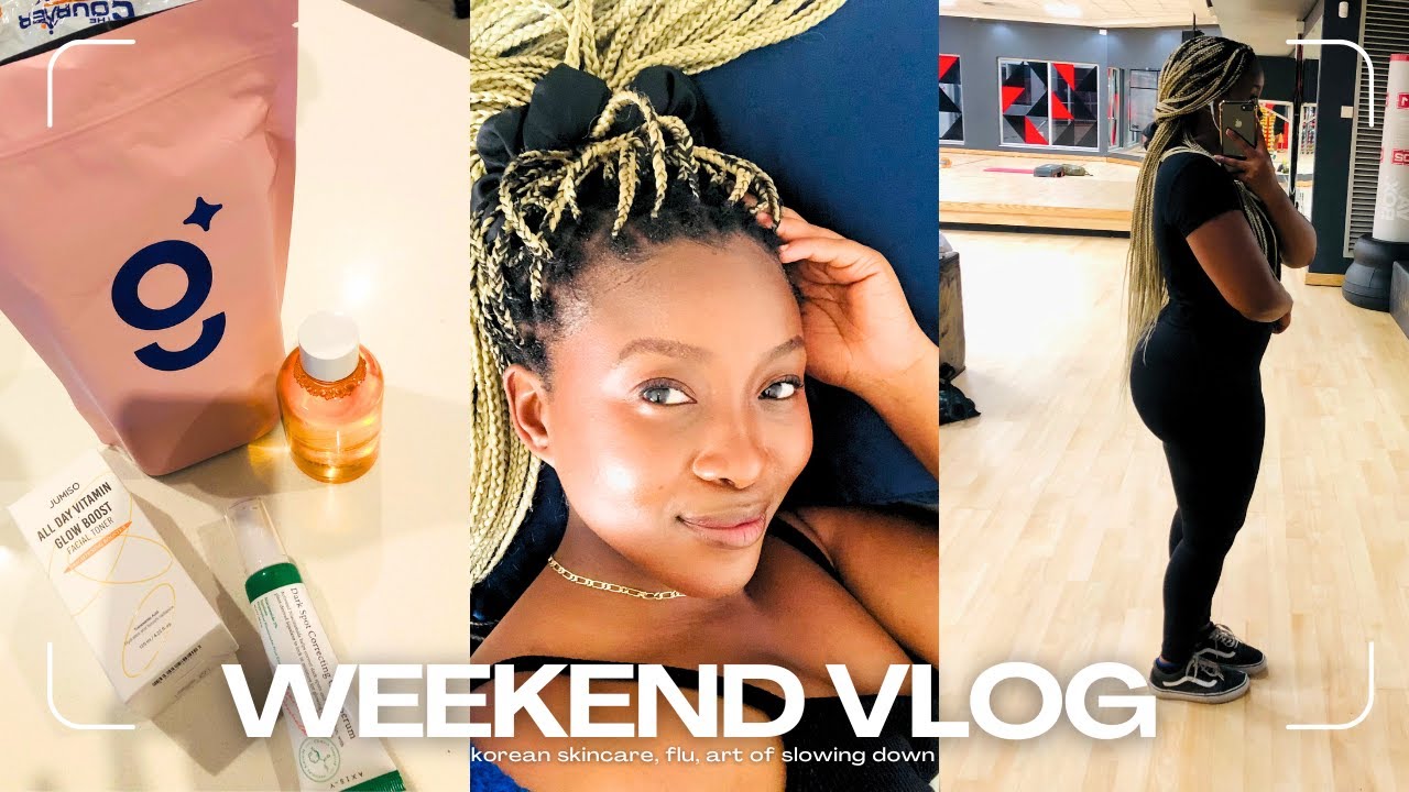 Weekend Vlog: Korean Skincare, Fighting the Flu, Ginger Bug Starter & The Art of Slowing Down