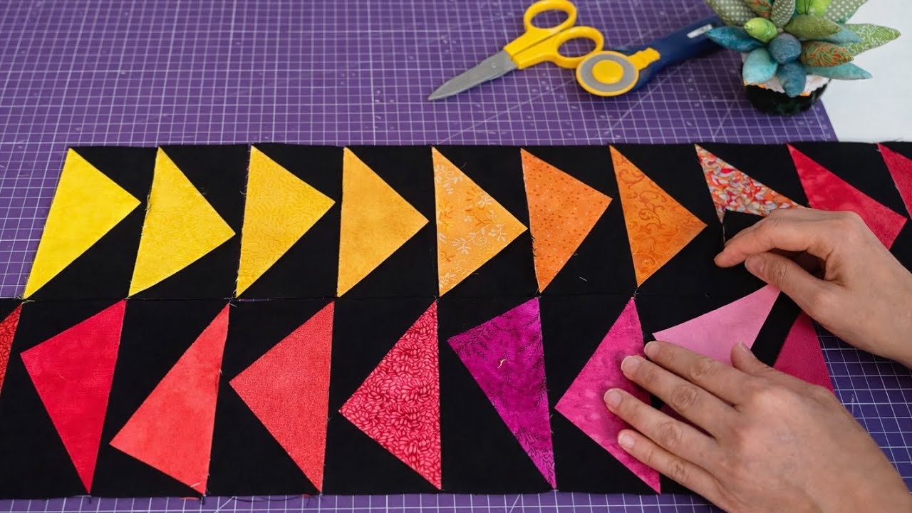 You Won’t Believe How Simple This Stunning Color Dance Pattern Is to Sew