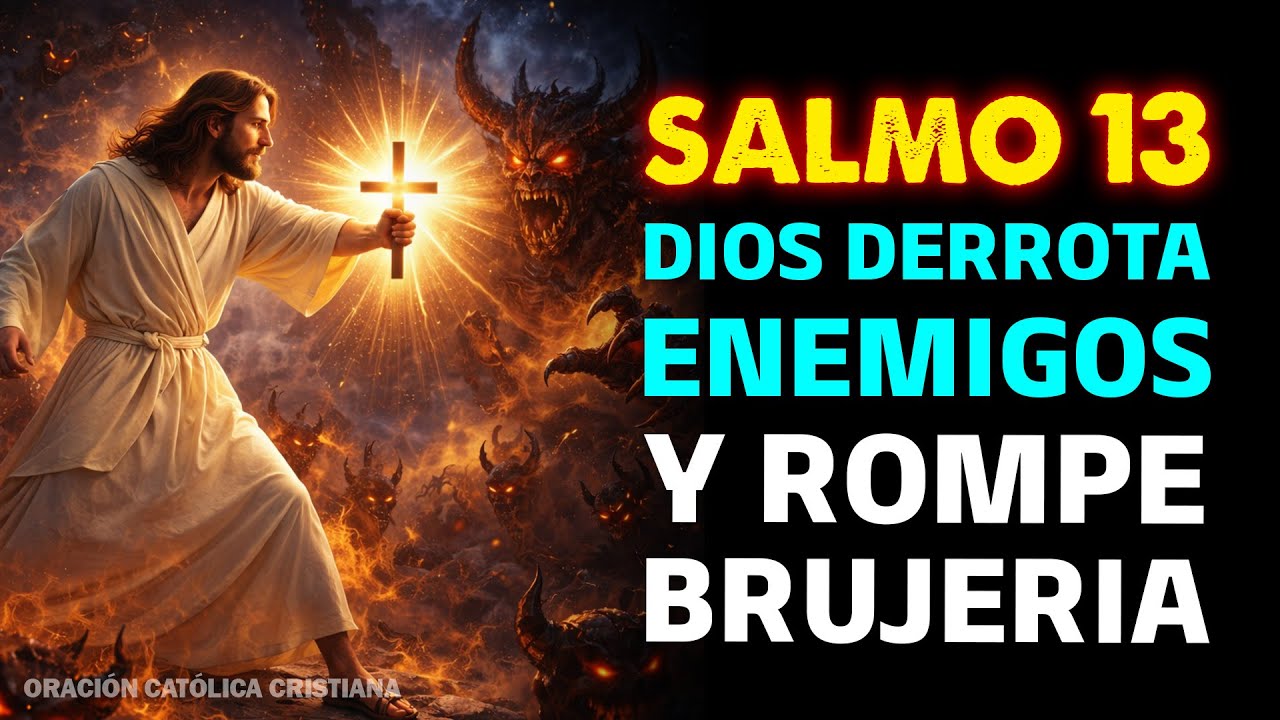 🔥 Dios acaba de revelar: Salmo 13 — En 24 horas Dios hará caer a tus enemigos y romperá brujería