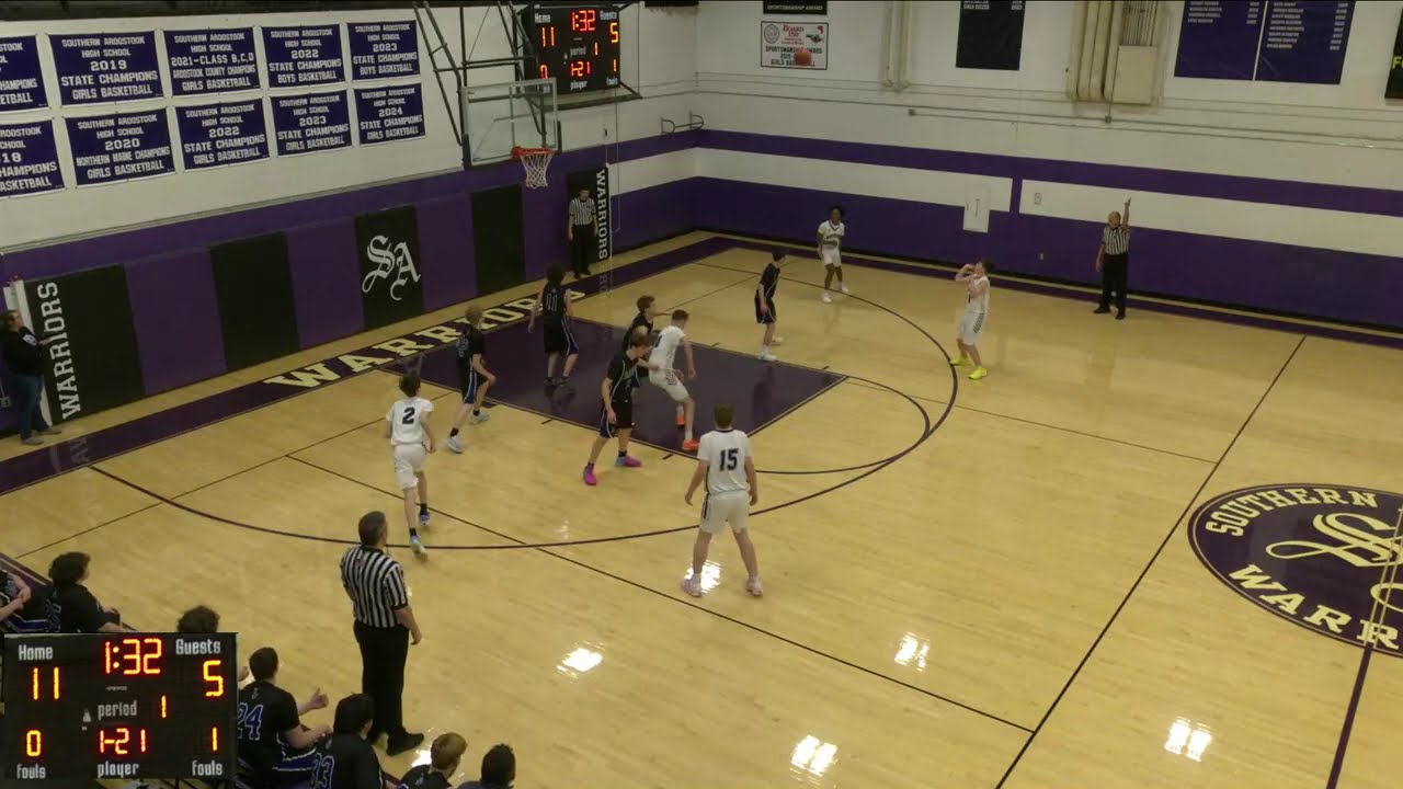 Southern Aroostook JV Boys vs Lee Academy