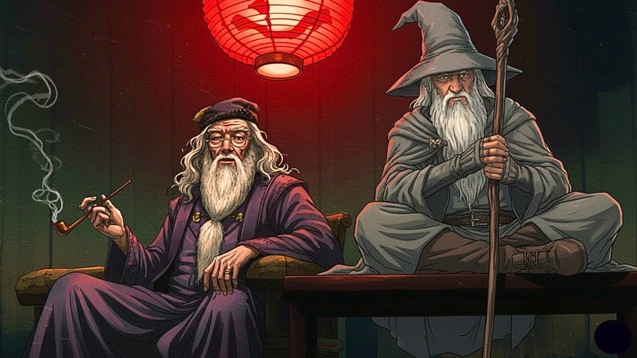 Dumbledore and Gandalf Discuss 'SAURON and VOLDEMORT'