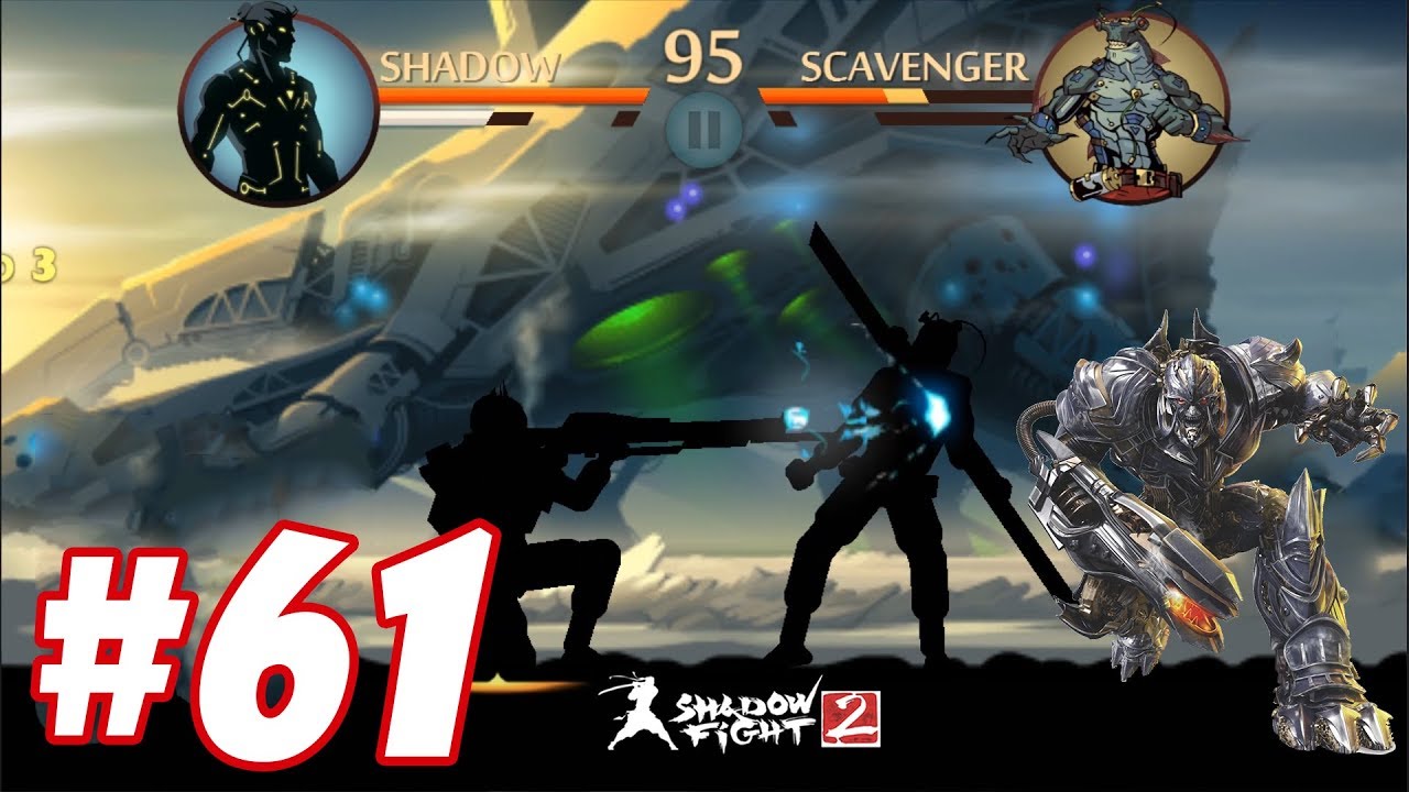 Shadow Fight 2 : Súng máy móc Transformer tiến sát cửa ải Titan #61