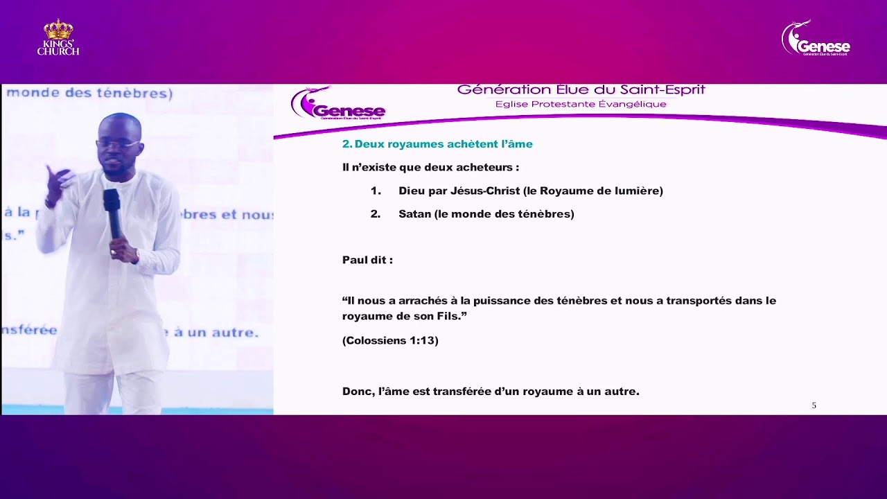 COMMENT VENDRE SON ÂME À JÉSUS | PASTEUR AMAGOU WILFRIED ZAHUI