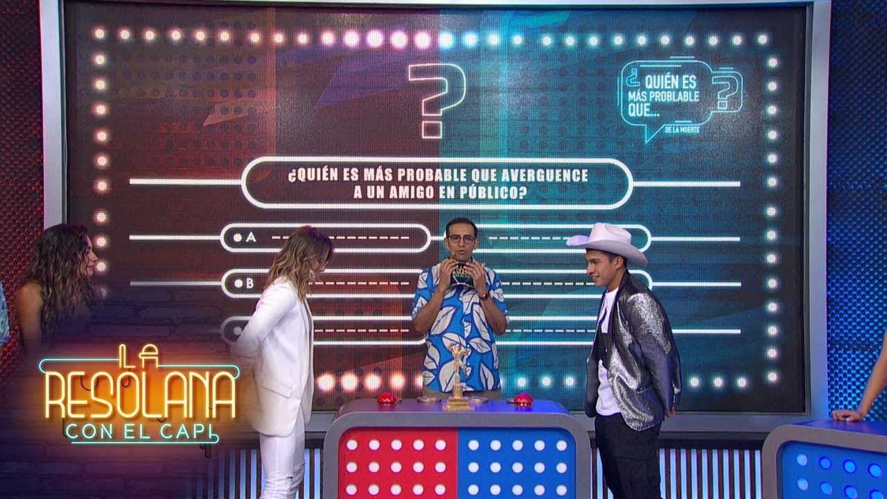 Participantes del Exatlón llegaron para jugar a las probabilidades. | La Resolana con El Capi
