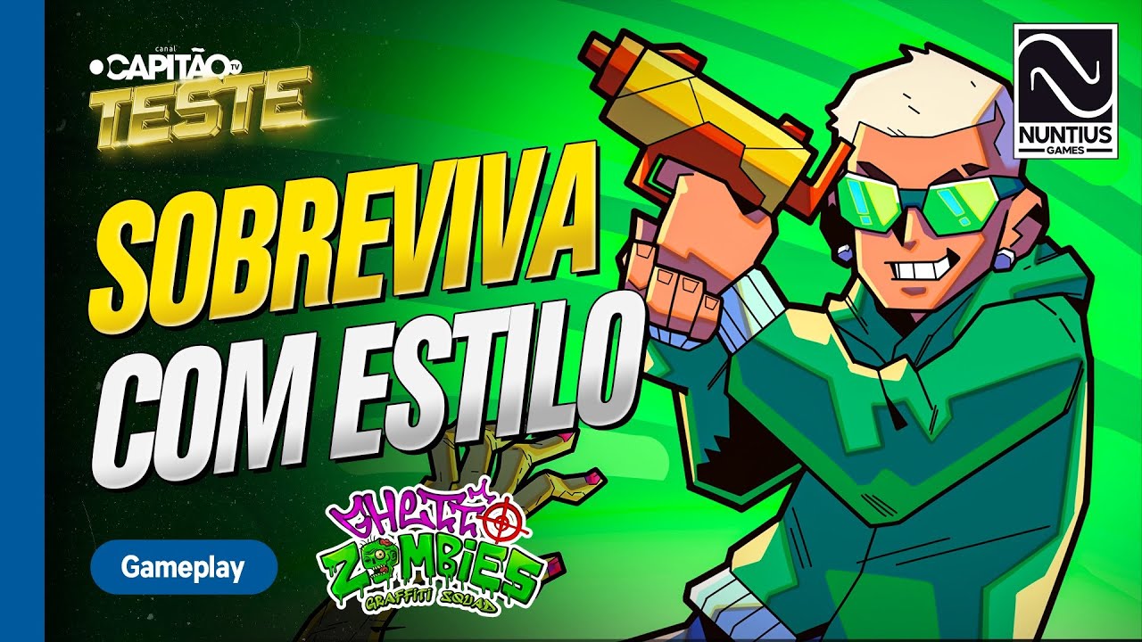 SOBREVIVA ao apocalipse zumbi COM ESTILO! | Ghetto Zombies: Graffiti Squad | Teste #71