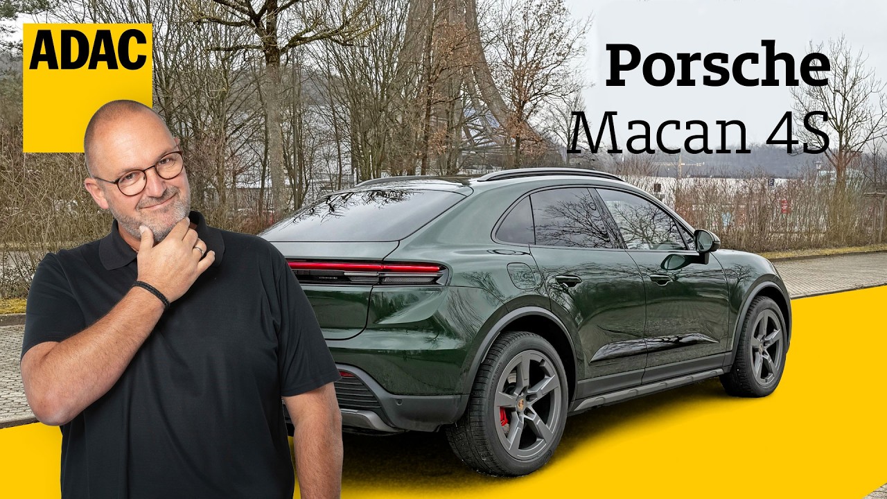 Ist er noch ein echter Porsche? Der elektrische Macan 4S im Fahrbericht | ADAC