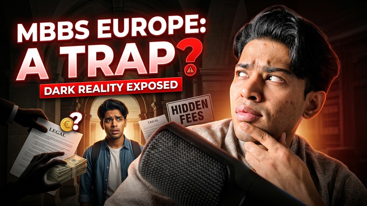 MBBS in Europe | Why 80% of Students Regret Studying Abroad (And How You Won’t) | 60-80 Lakhs budget