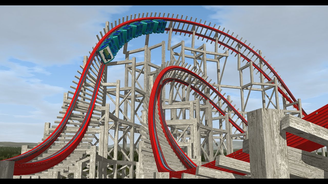Storm Chaser Roller Coaster Teaser Kentucky Kingdom Amusement Park 2016