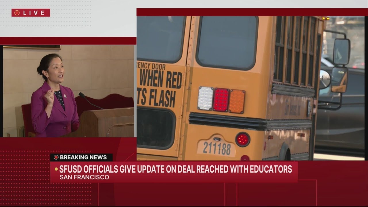 SFUSD superintendent speaks as teachers strike ends