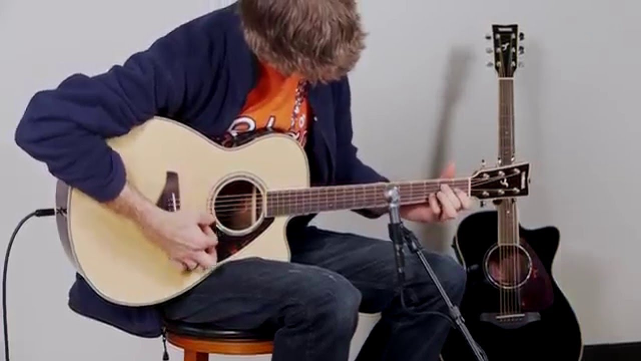 Yamaha FSX730SC Acoustic Electric Guitar Performance