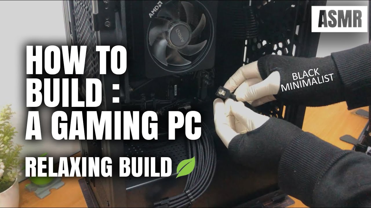 ASMR Build Review : How to Build a Gaming PC Step by Step with Tips and Techniques R7 5700X RX6700XT