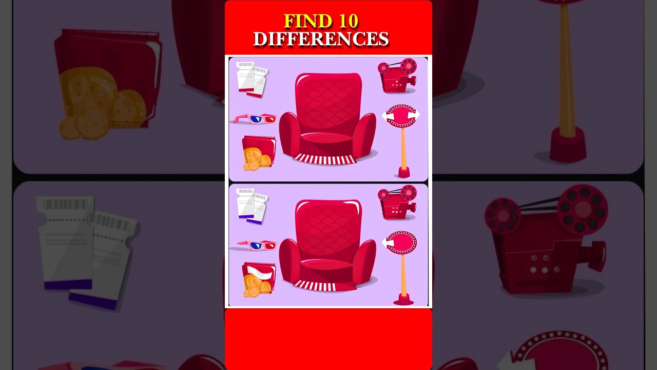 🦅99.9% People fail to find all difference🦅