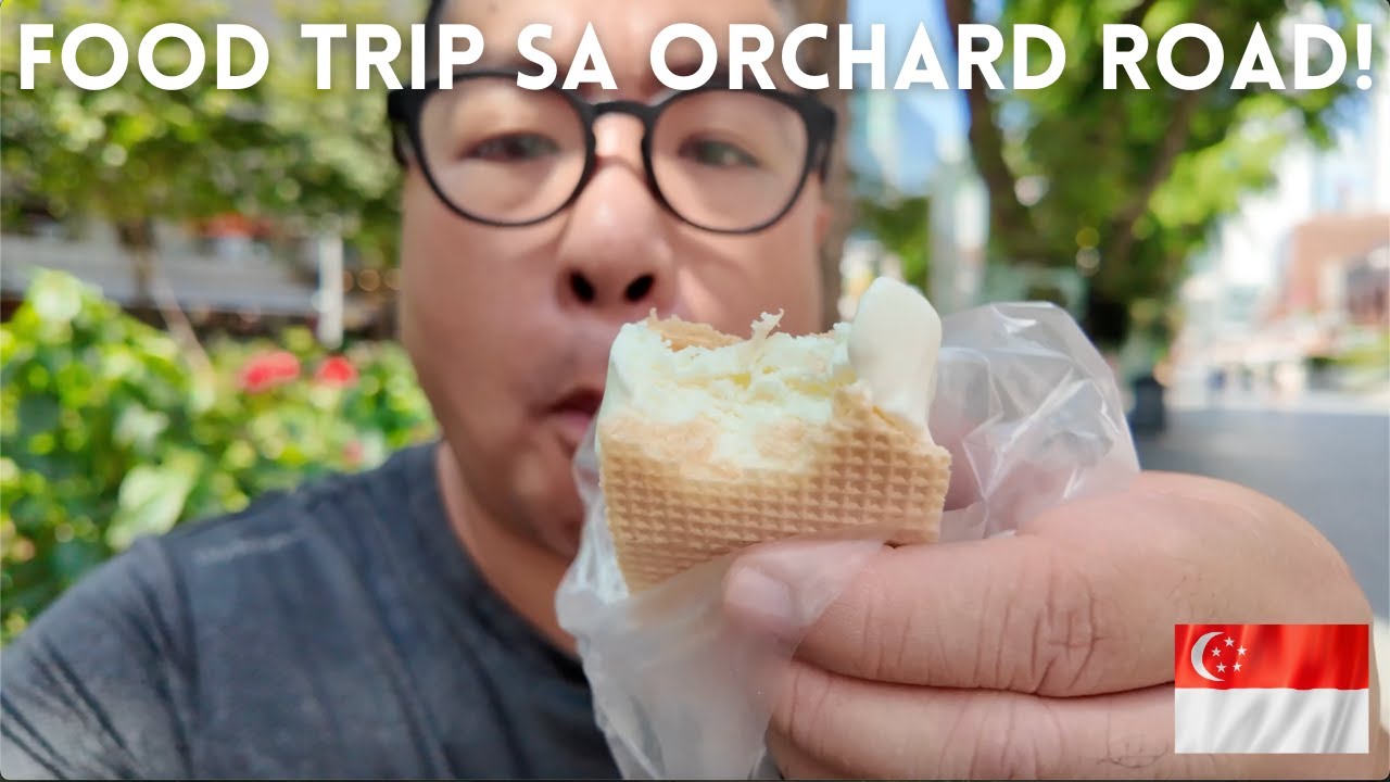Singapore VLOG 🇸🇬 | Ice Cream & More Food in Orchard Road | EATSPLORATIONS