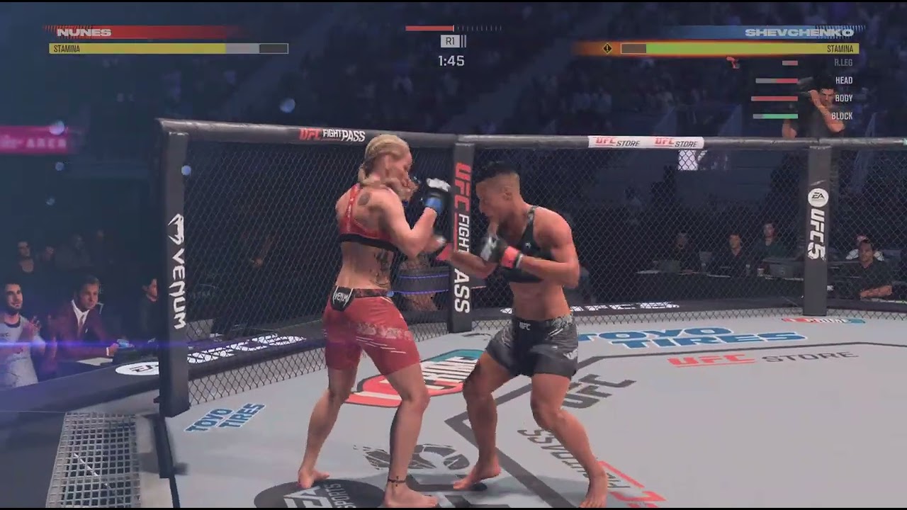 Nunes VS Shevchenko Women's Bantamweight Fight