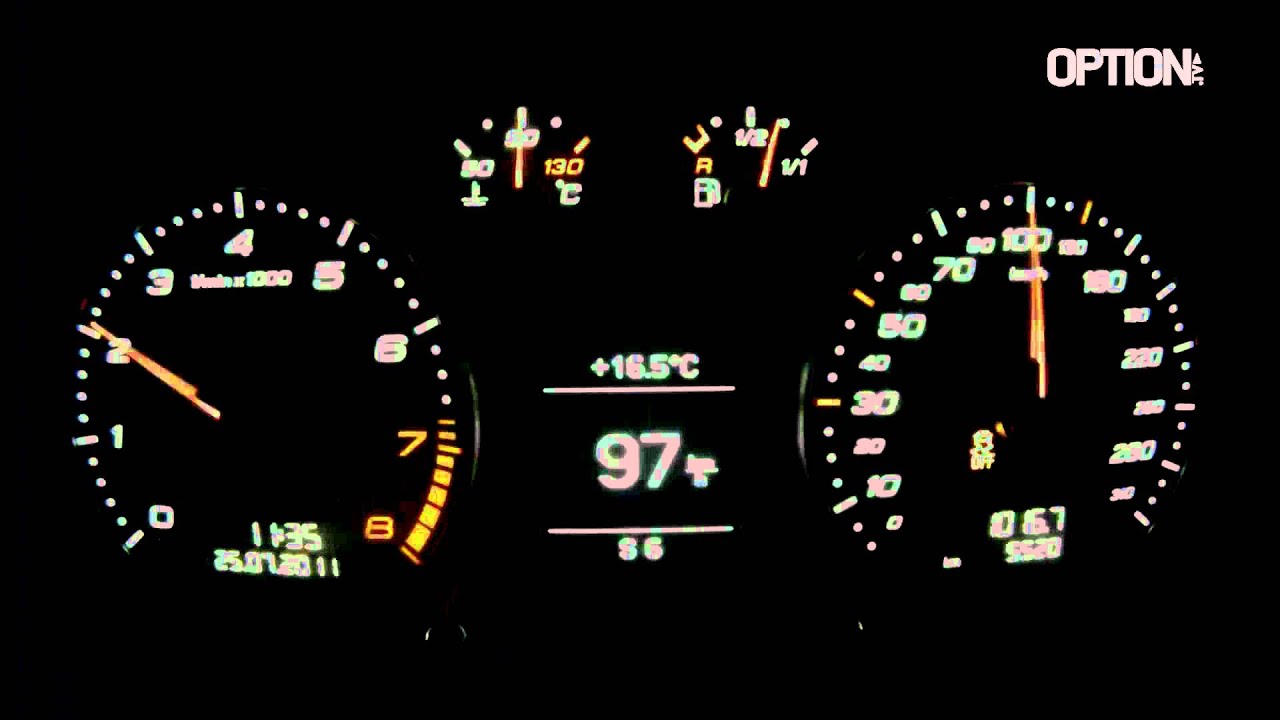 272 km/h en Audi RS 3 Sportback (Option Auto)