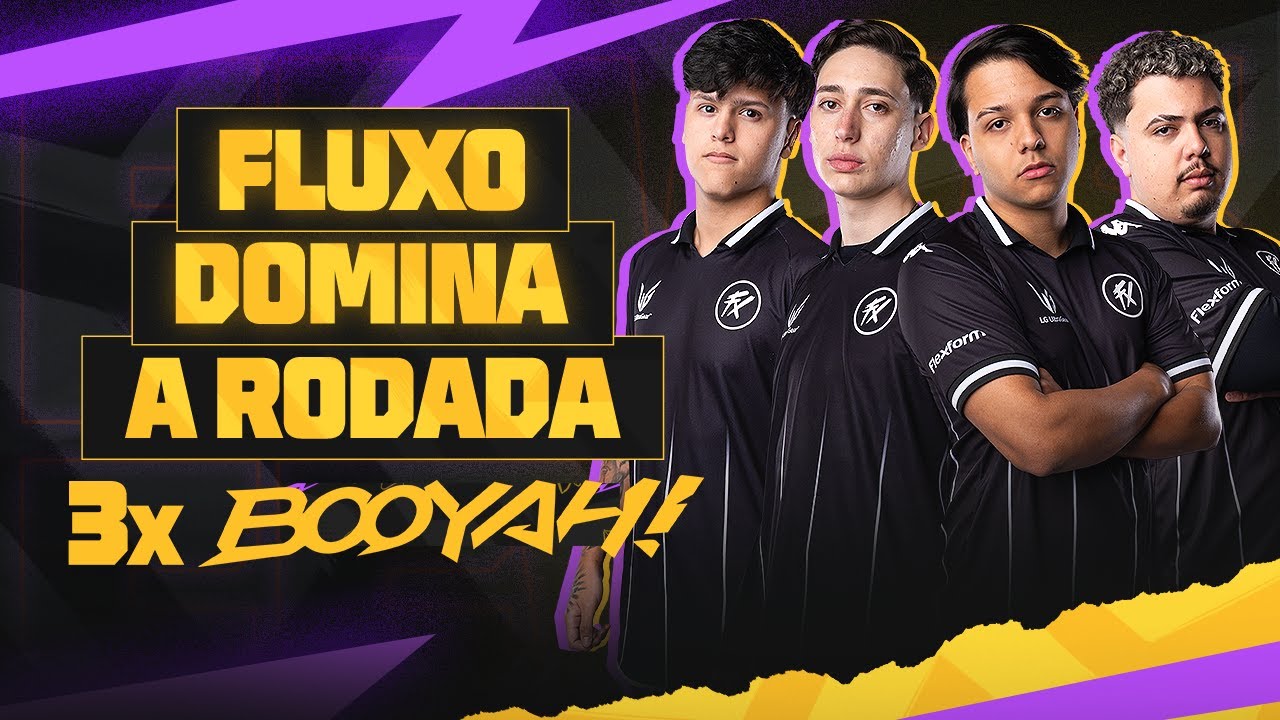 FLUXO FAZ 3 BOOYAHS E SE APROXIMA DO MUNDIAL! | MELHORES MOMENTOS RODADA 17 | #FFWSBR