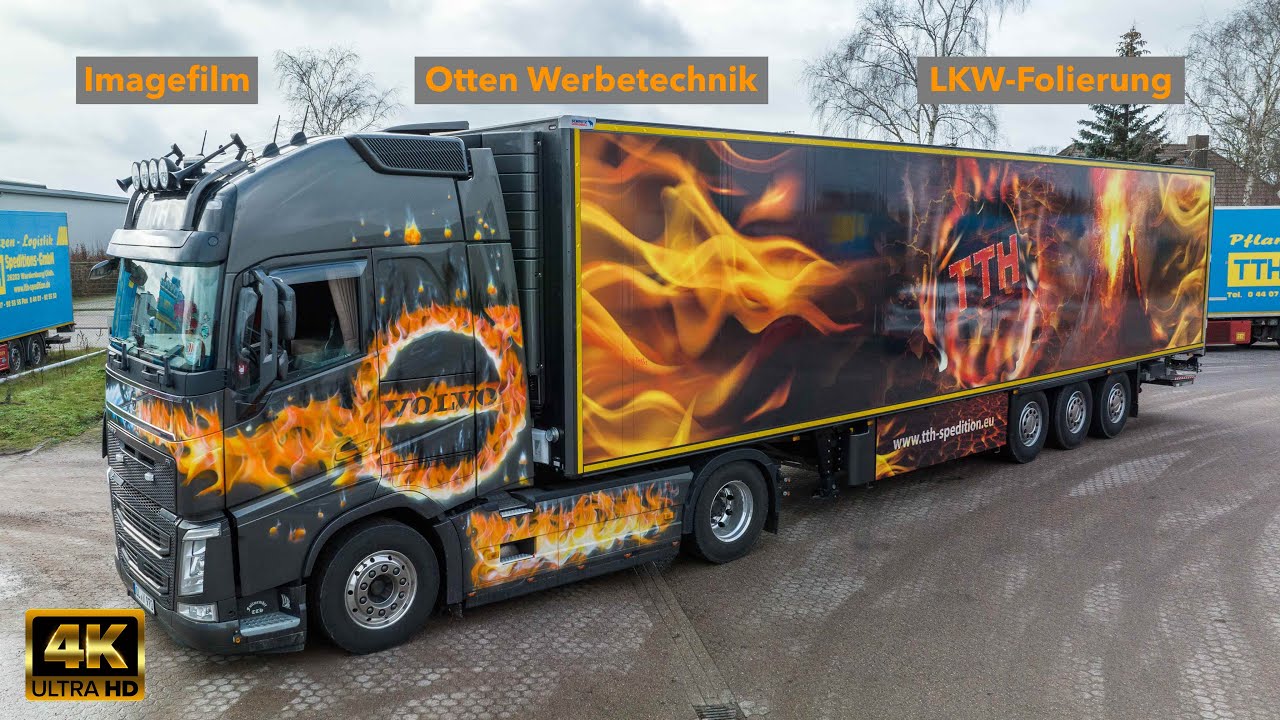 Imagevideo LKW-Folierung Otten Werbetechnik GmbH & Co. KG | 4K
