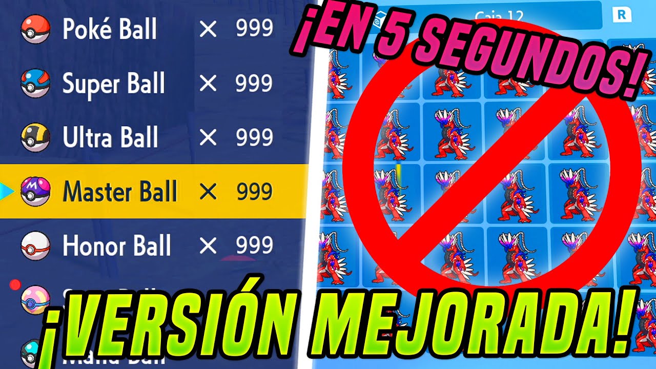 [GLITCH] Cómo CLONAR OBJETOS *MUY RÁPIDO* en Pokémon Escarlata y Púrpura [v1.0.1]
