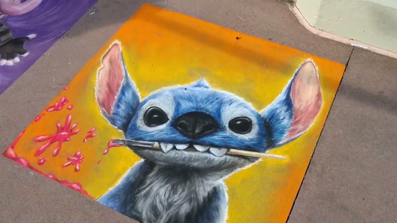 Chalkful of Character, Disney Chalk Art at Epcot, Walt Disney World 2026 Festival of The Arts