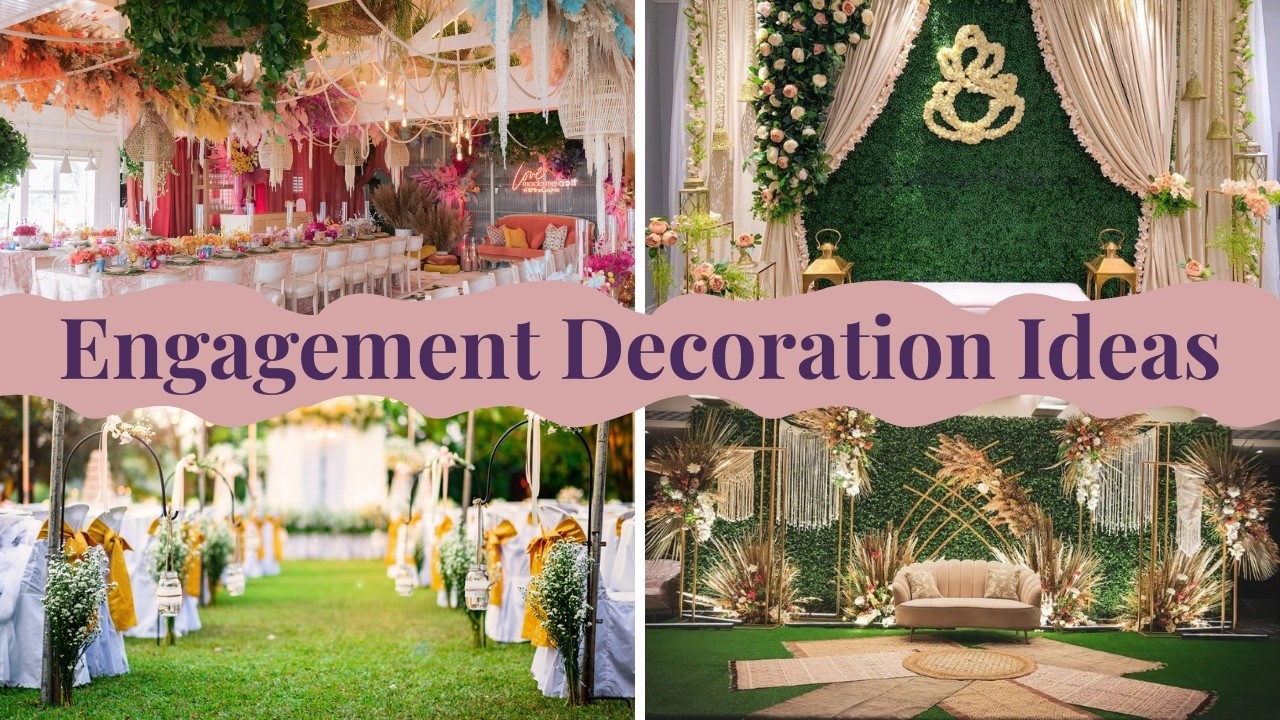 101+ Engagement Decoration Ideas 2025 – Balloons, DIY Backdrops & More!