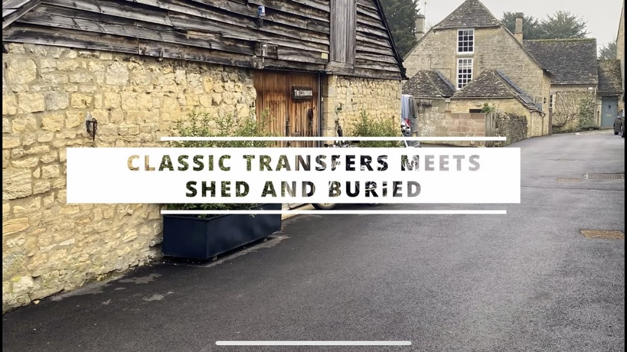 SHED AND BURIED x CLASSIC TRANSFERS