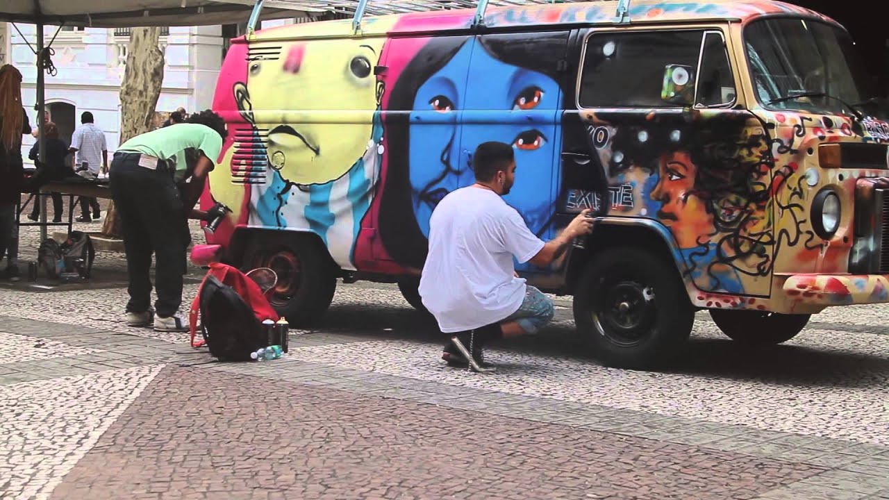 Projeto: Allezy transformando pela Arte - Kombi Bispo