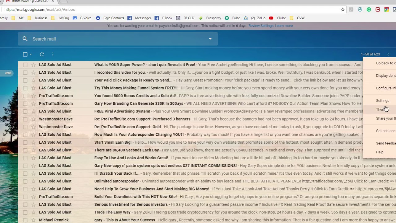 Gmail Forwarding problem Fixed