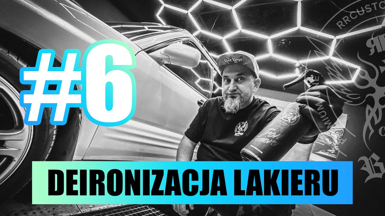 Usuwanie osad&oacute;w metalicznych z felg i karoserii -  Deironizacja lakieru,