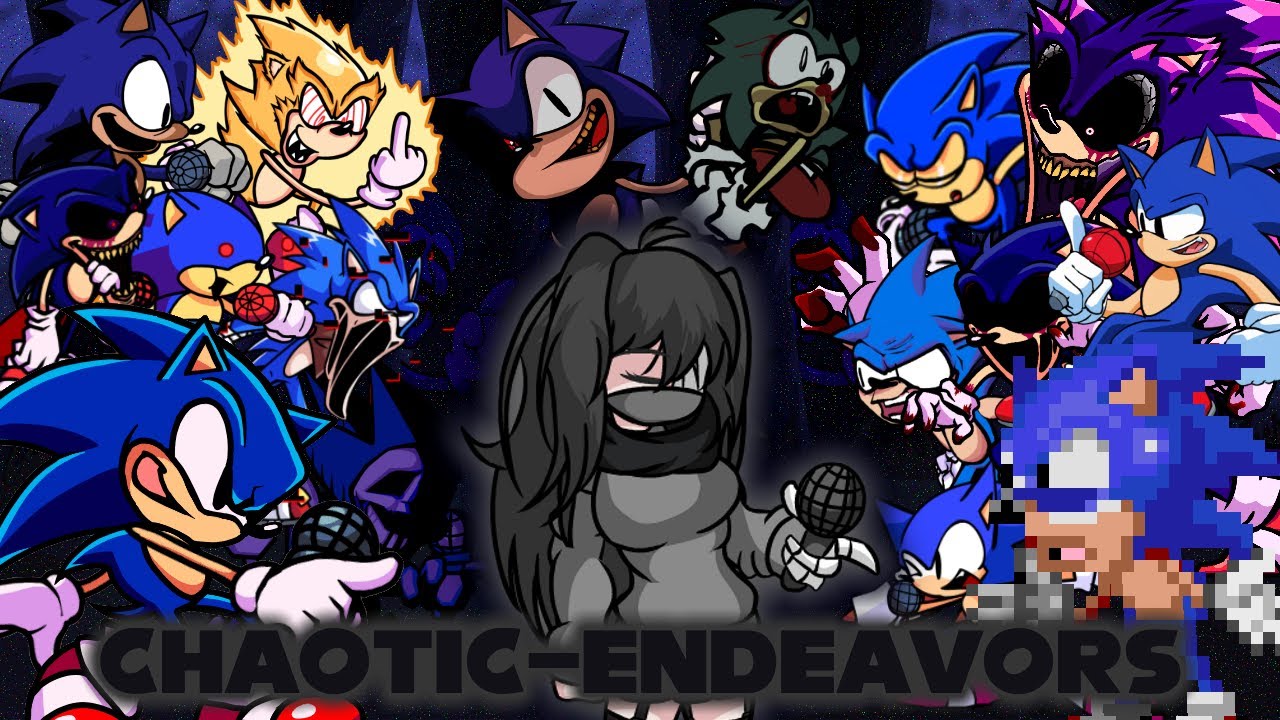 FNF - Chaotic Endeavors / 16 Sonic's vs Mangoka (Majin Sonic/Sonic.EXE)