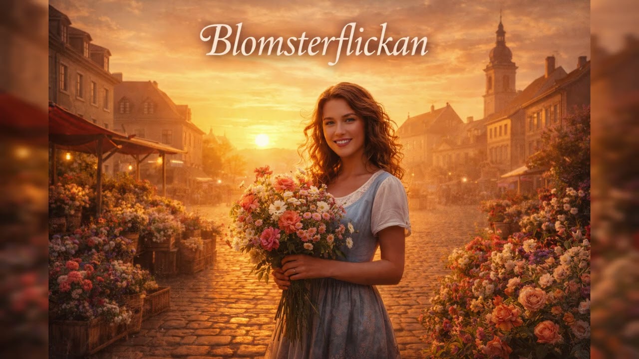 Cover på Blomsterflickan