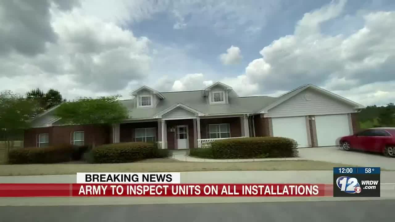 I-TEAM UPDATE: Army to inspect all housing, starting at Fort Gordon