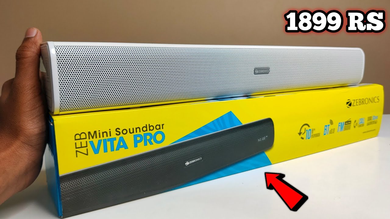 ZEBRONICS ZEB VITA PRO SOUNDBAR Unboxing & Review - Chatpat Gadgets Tv