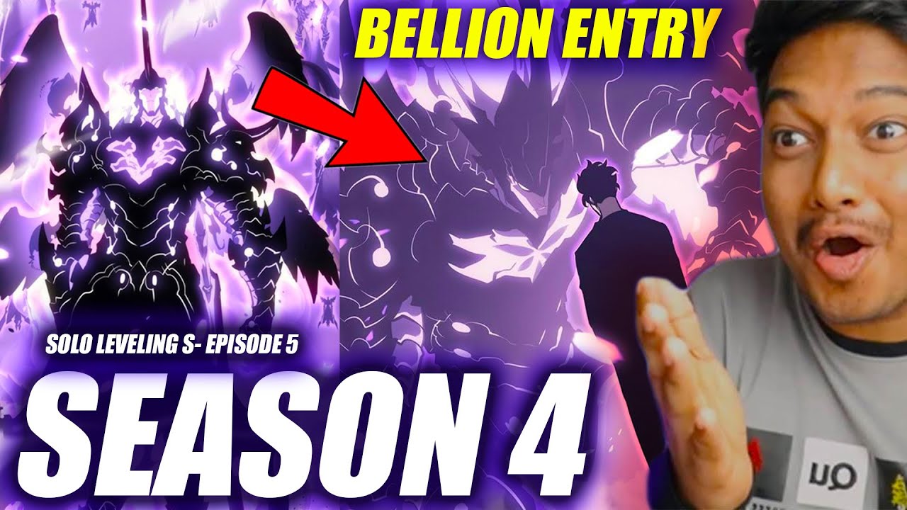 Bellion Entry🔥| Solo Leveling Season 4 Episode 5 in Hindi @BBFisLive