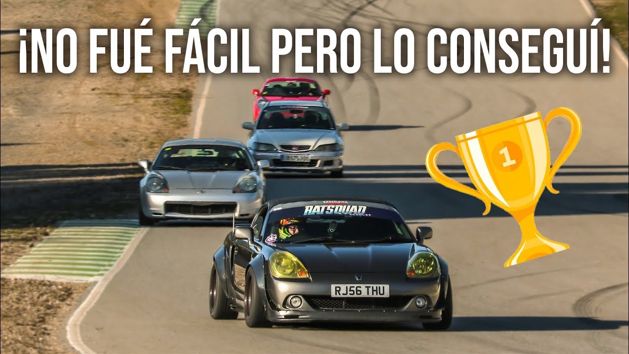 ¡GANÉ mi primera carrera con el MR2!🏆