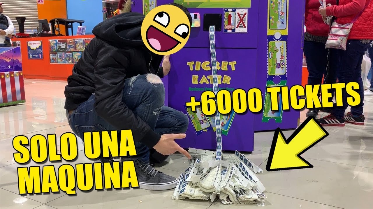 GANANDO MAS DE 6 MIL TICKETS EN 20 MINUTOS | TICKETS ILIMITADOS