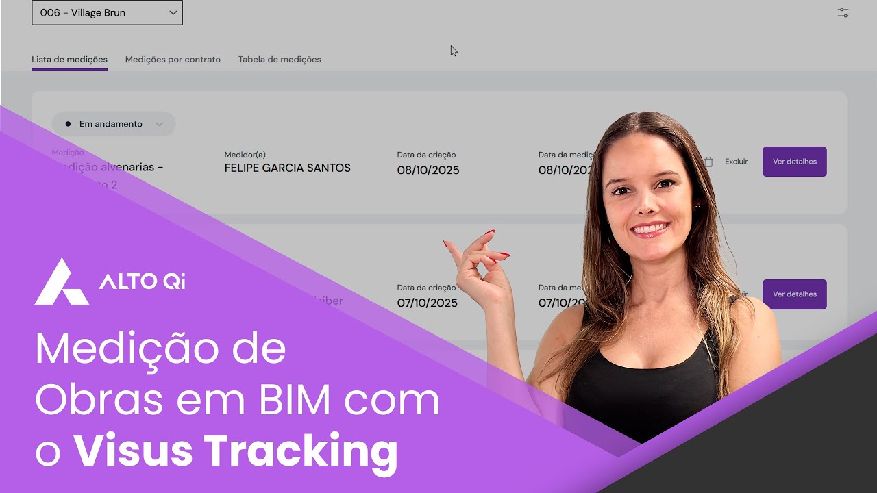 Medição Integrada com BIM