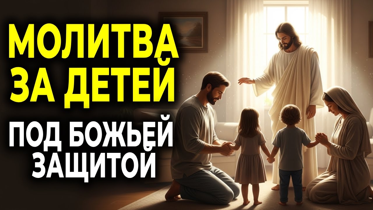 МОЩНАЯ И СИЛЬНАЯ МОЛИТВА ЗА ДЕТЕЙ — С ЭТОЙ МОЛИТВОЙ ТВОИ ДЕТИ БУДУТ ПОД ЗАЩИТОЙ!