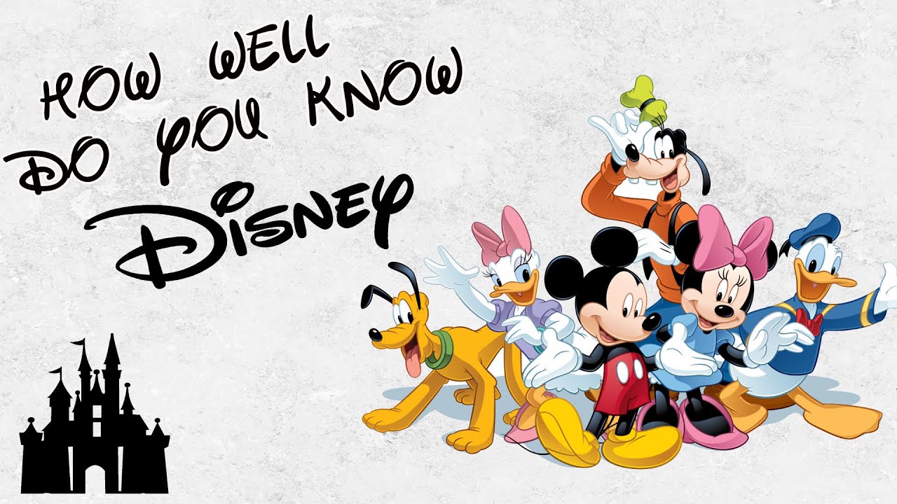 DISNEY QuiZ | How well Do You Know Disney | Challenge, Test, 30 Questions / EASY
