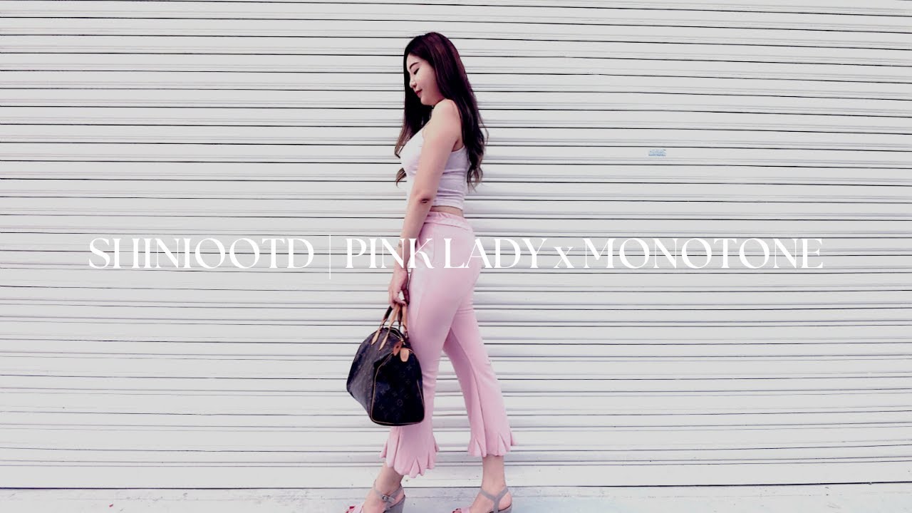 SHINIOOTD : PINK LADY x MONOTONE | SHINI LOLA