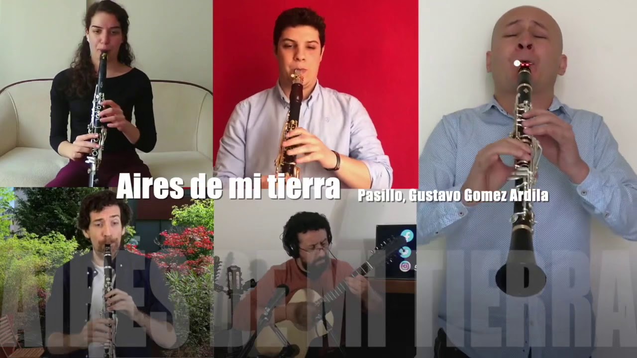 Aires de mi tierra. Nicolas Baldeyrou, Selin Gürol, Iván Villar Sanz y Julio Panadero.
