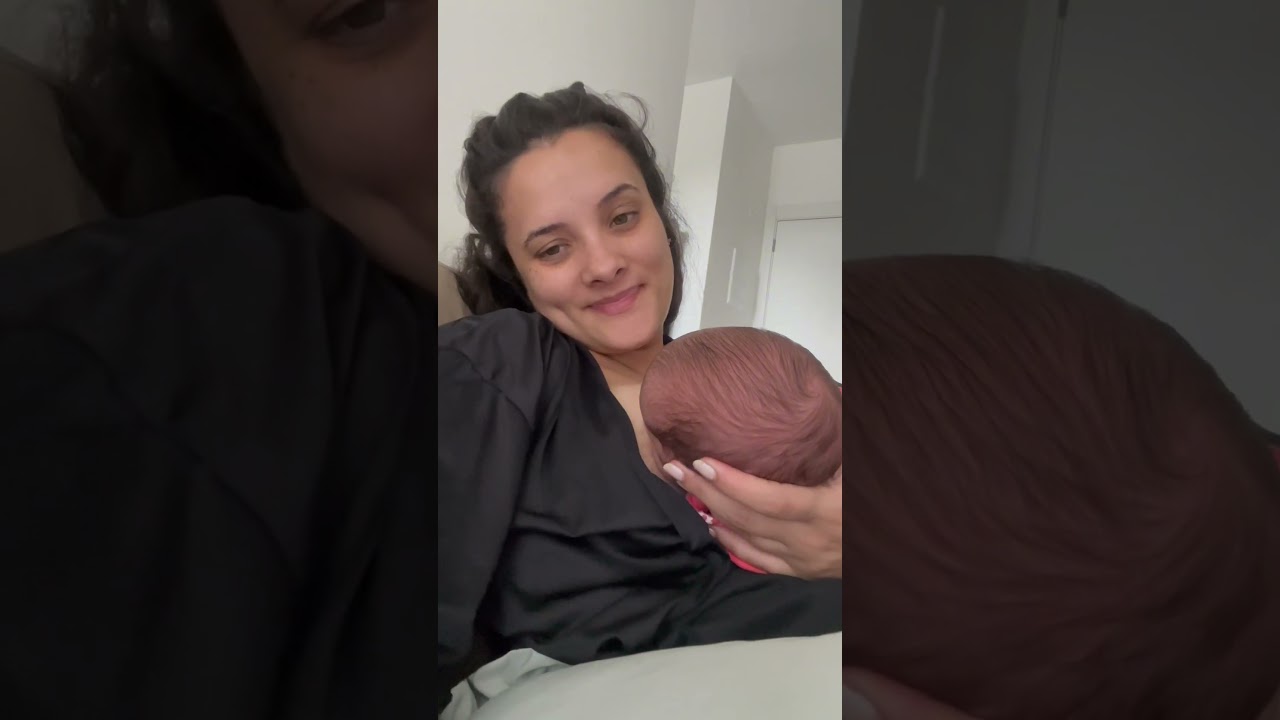 Rotina com minha beb&ecirc; de 6 dias #maternidade #maternidadereal #rec&eacute;mnascido #rotinacombeb&ecirc;